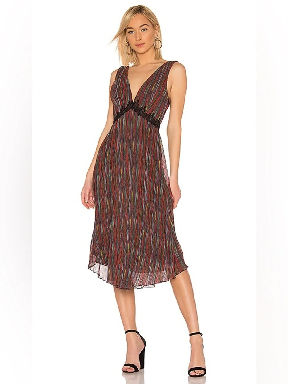 house of harlow midi dress House of Harlow 1960 Polkadot Midi Dress NWT SZ S
